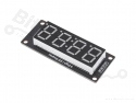 Cijferdisplay 4-digits 7-segments TM1637 clock blauw - 50x19mm